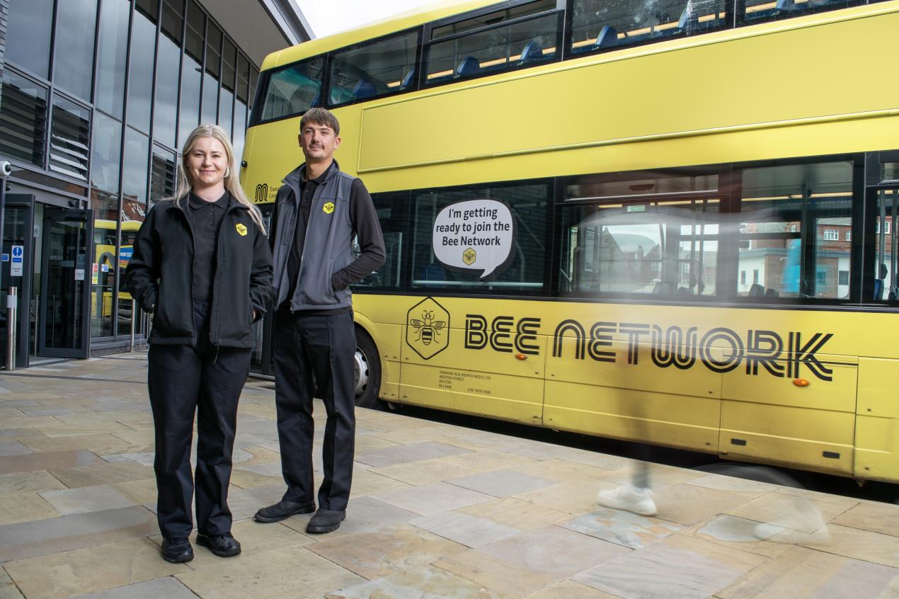 The Bee Network unveils its new staff uniform for 4400 colleagues.