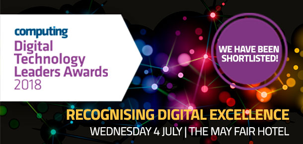 D is for… Detail being shortlisted for the Digital Technology Leaders Award!