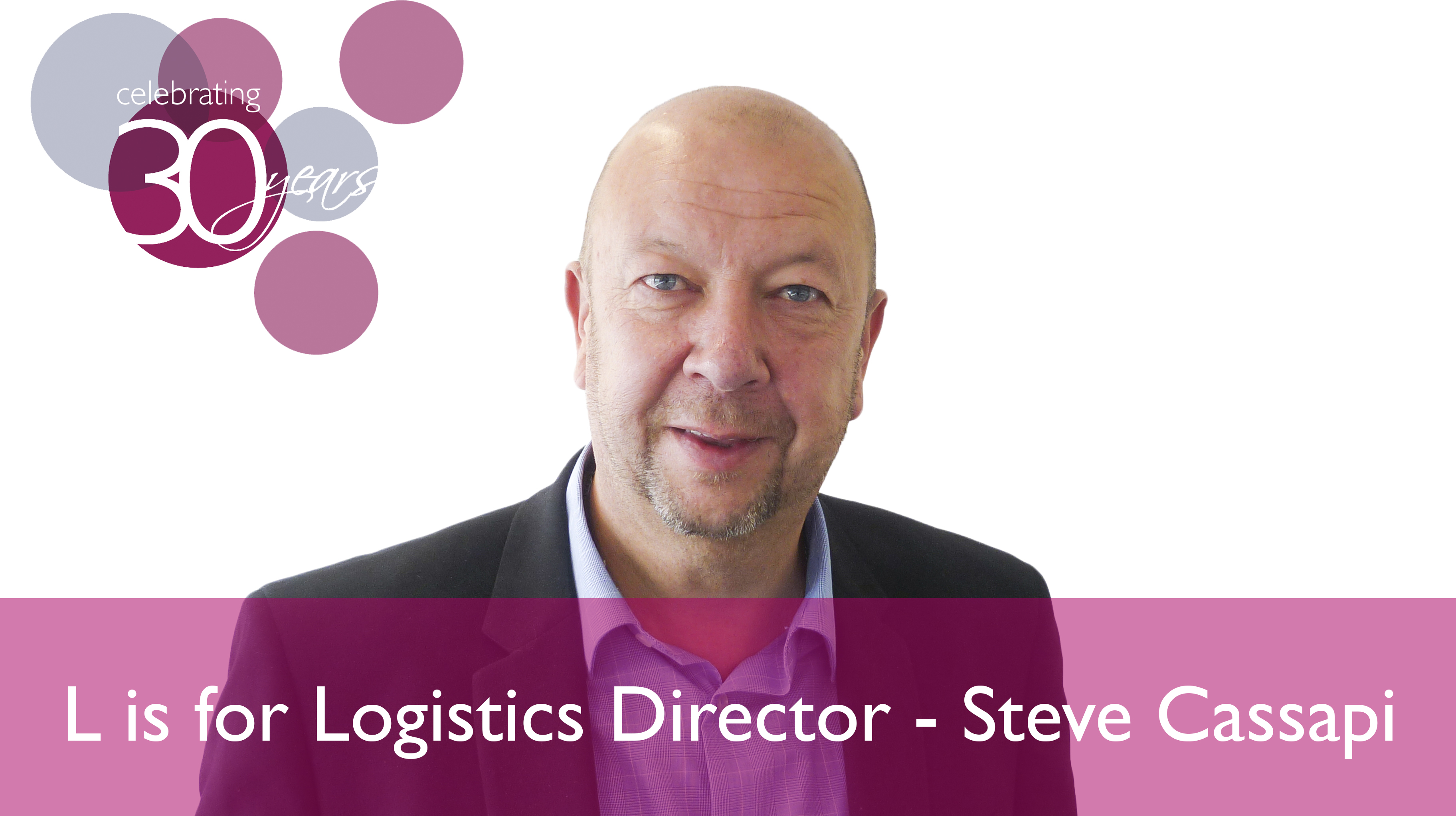 L is for… Logistics Director; Steve Cassapi