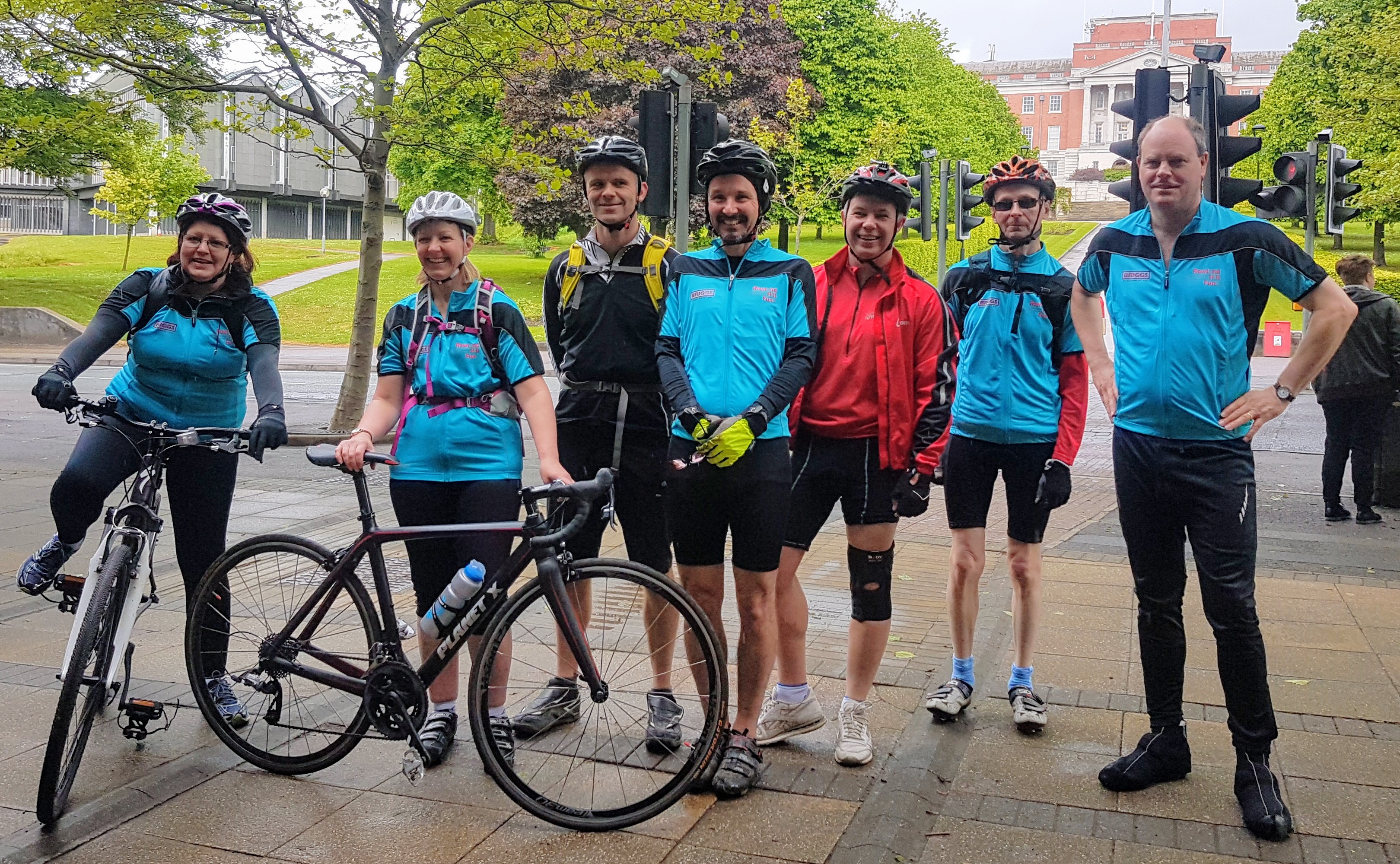 Dimensions and Rowland Hill Fund deliver charity bike ride!