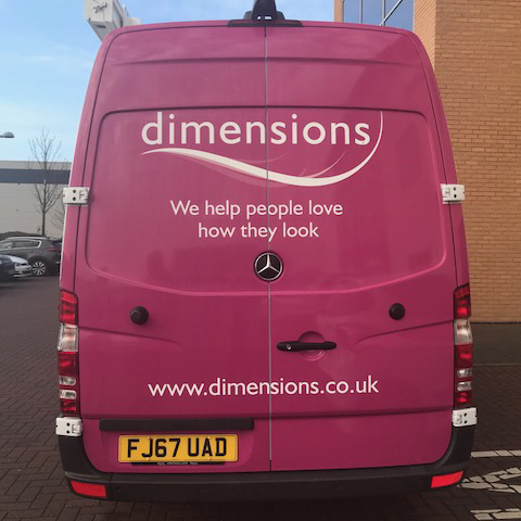 A New Service Vehicle Marks a New Era for Dimensions!
