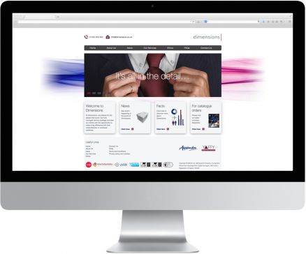 Welcome to the new look Dimensions website.