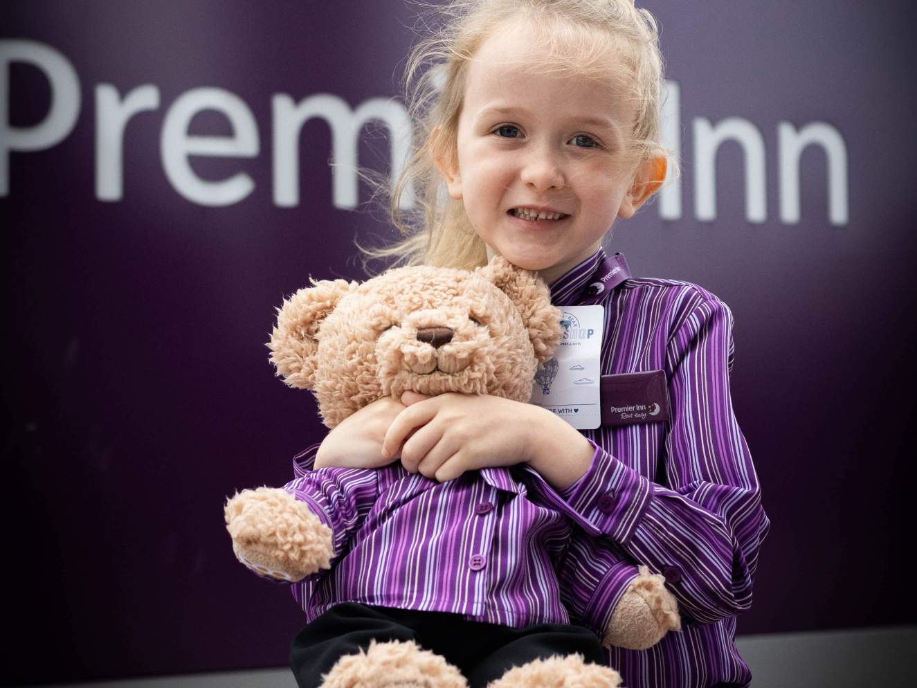 Future Hotel Manager Leila Gets Her Very Own Mini Uniform (and Teddy!)