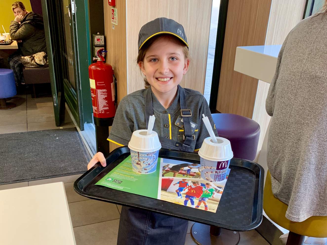 Dimensions and McDonald’s team up to provide birthday surprise!