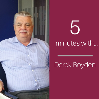 5 Minutes with Derek Boyden