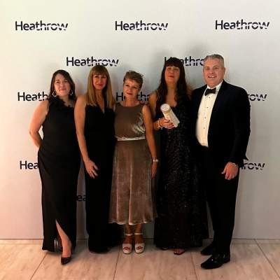 Dimensions win Behaviours Award at Heathrow Supplier Awards