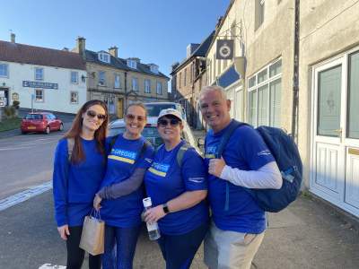 Team Dimensions Joins Greggs Foundation’s 2024 Charity Walk, Supporting Breakfast Clubs for Children in Need